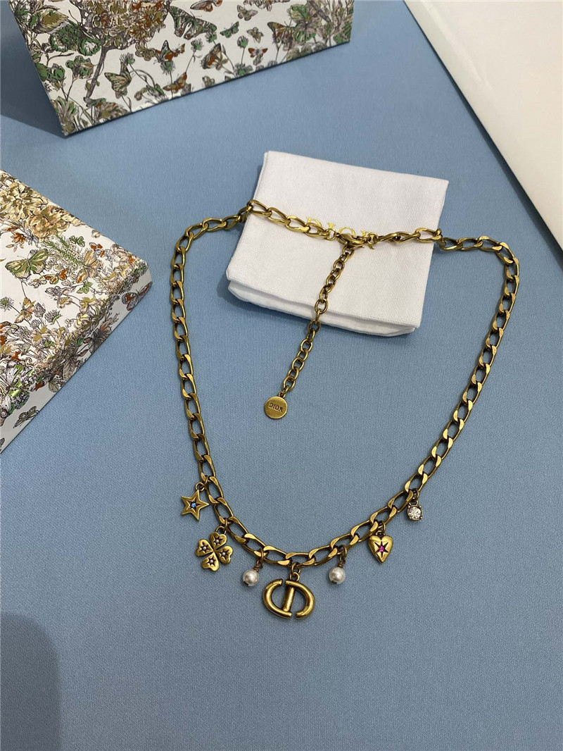 D10r vintage multi-element necklace