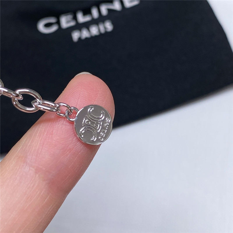 ce1i*e full D1am0nd chain pendant D1am0nd necklace
