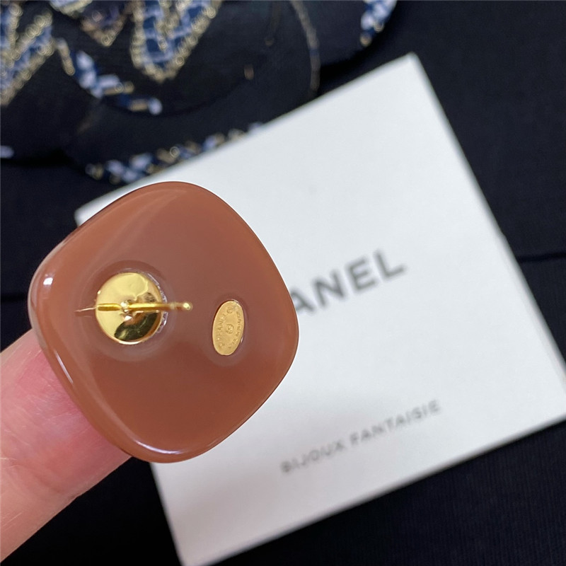 Ch**el vintage coin earrings