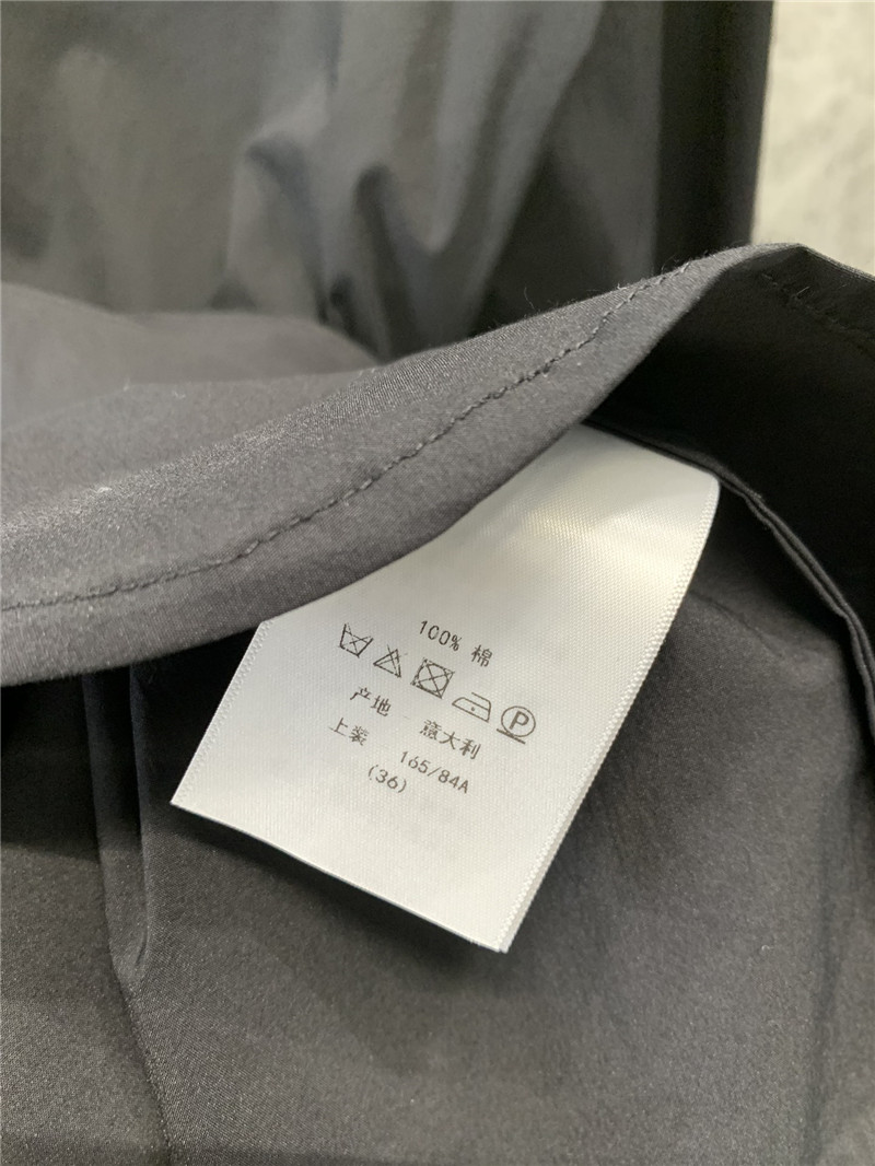 D10r irregular off-shoulder long-sleeved shirt replicas clothes
