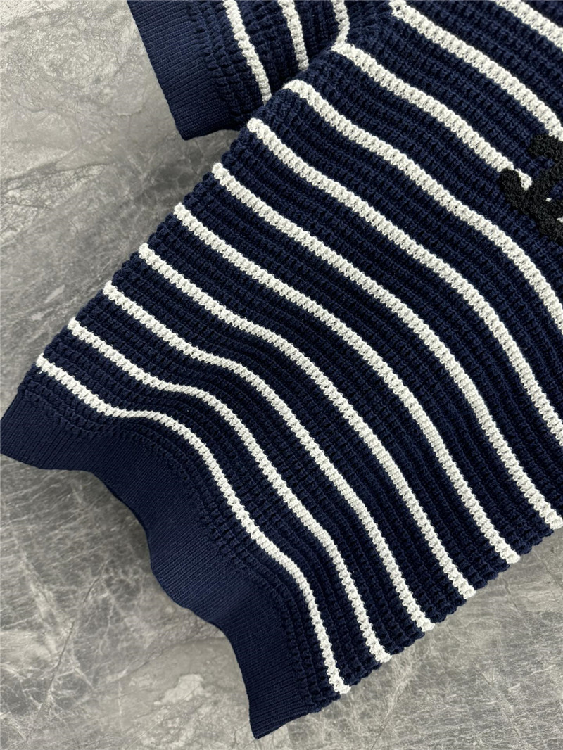 Ch**el new knitted short sleeve cheap replica designer clothes