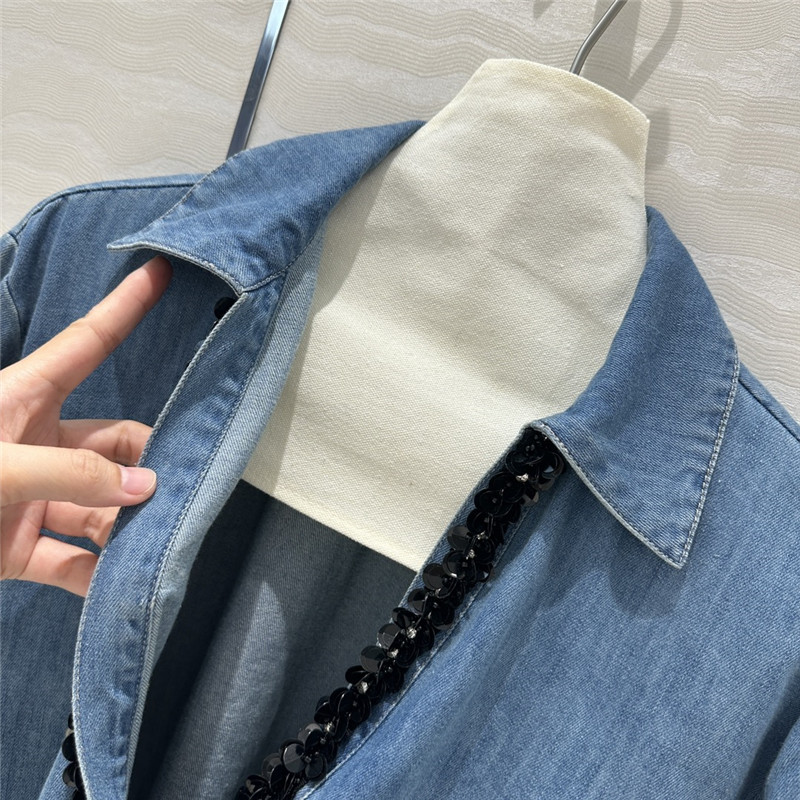 Va1e*ntin0 vintage denim shirt replica clothing