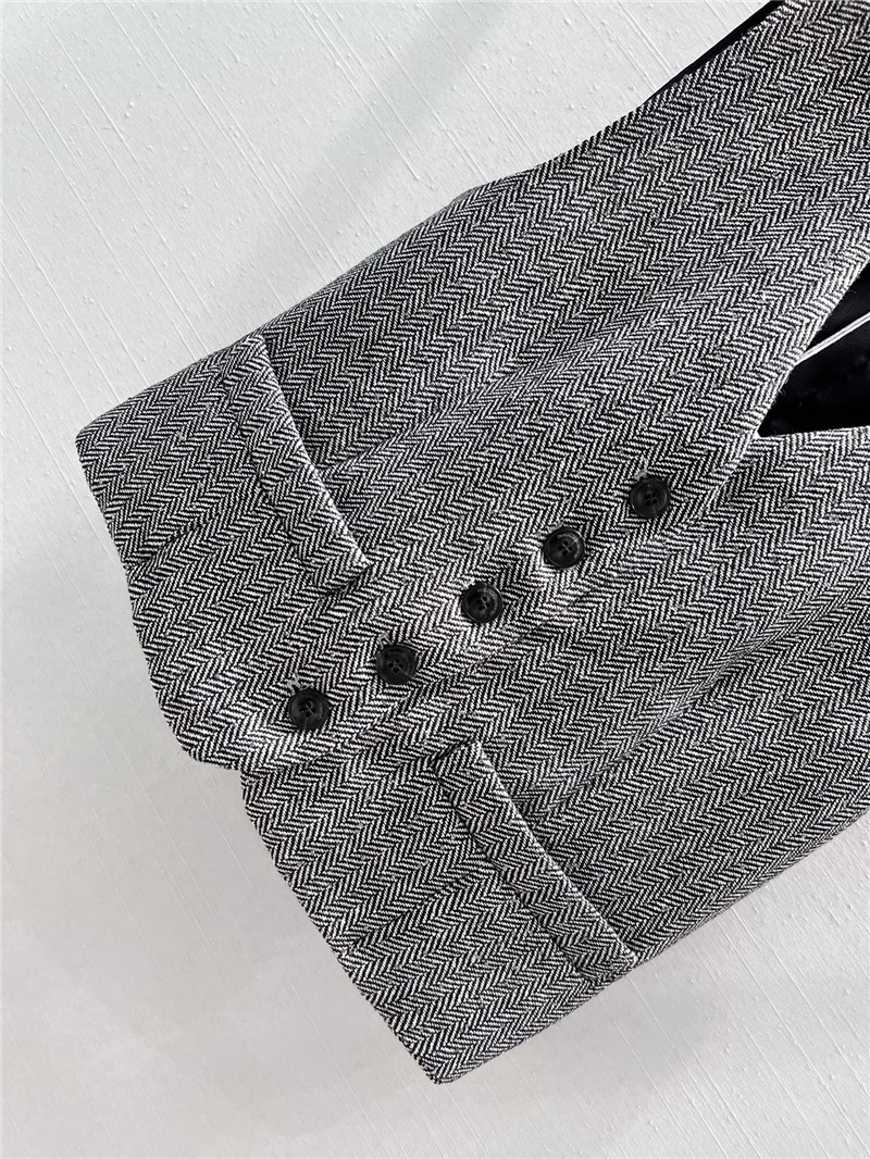 A1exa*der wang contrast color stitching suit vest replica clothes