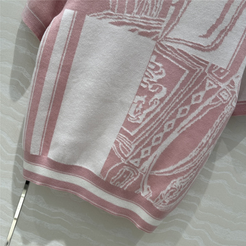 H**me5 knitted wool top replica d&g clothing