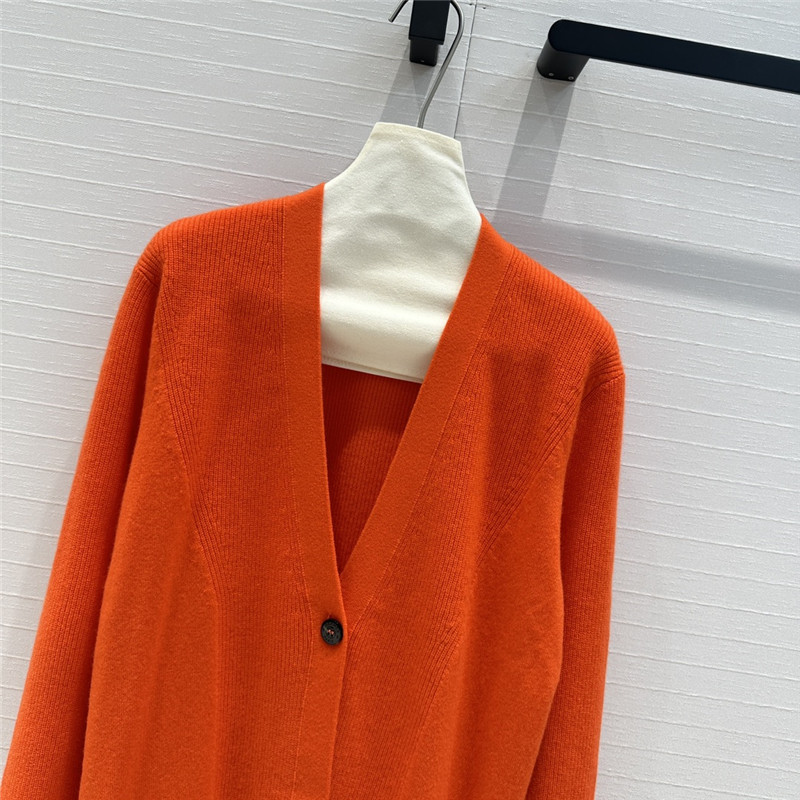 H**me5 single button mid-length cardigan replica clothes