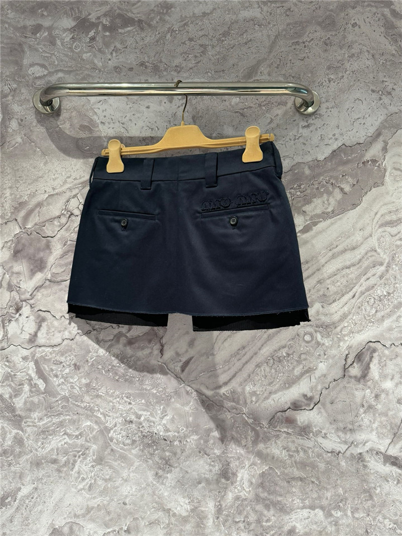 M1um1u pleated skirt cheap replica designer clothes