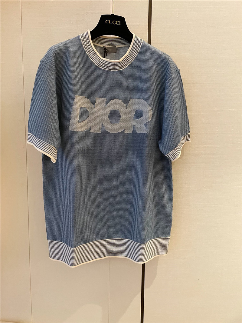 D10r resort style series knitted short-sleeved replica clothes