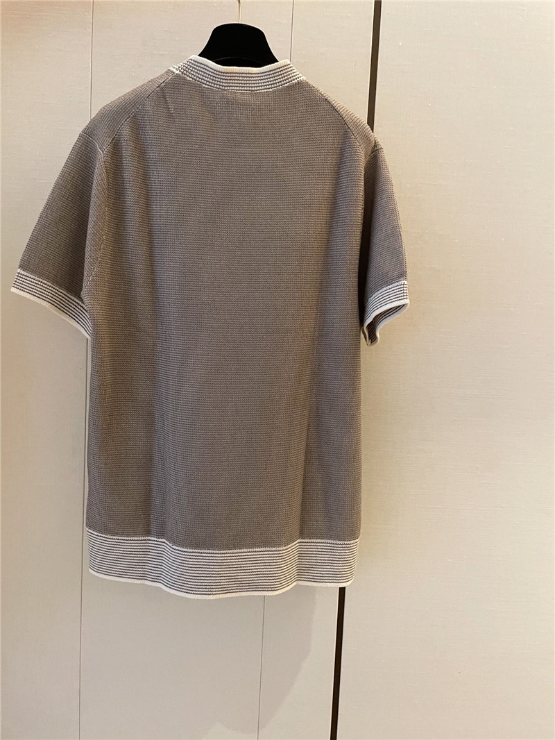 D10r resort style series knitted short-sleeved replica clothes