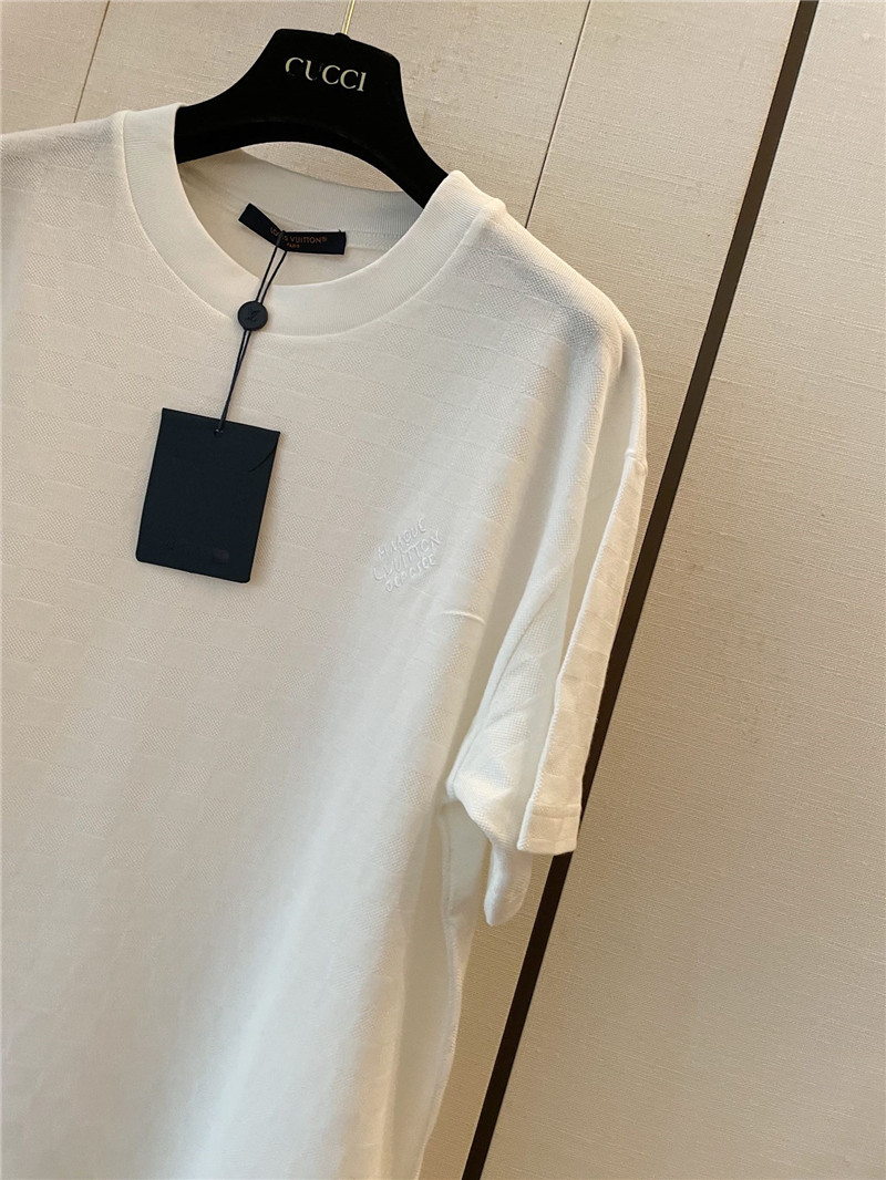 l0vis Vvtt0n lv new dark pattern short sleeve replica clothing