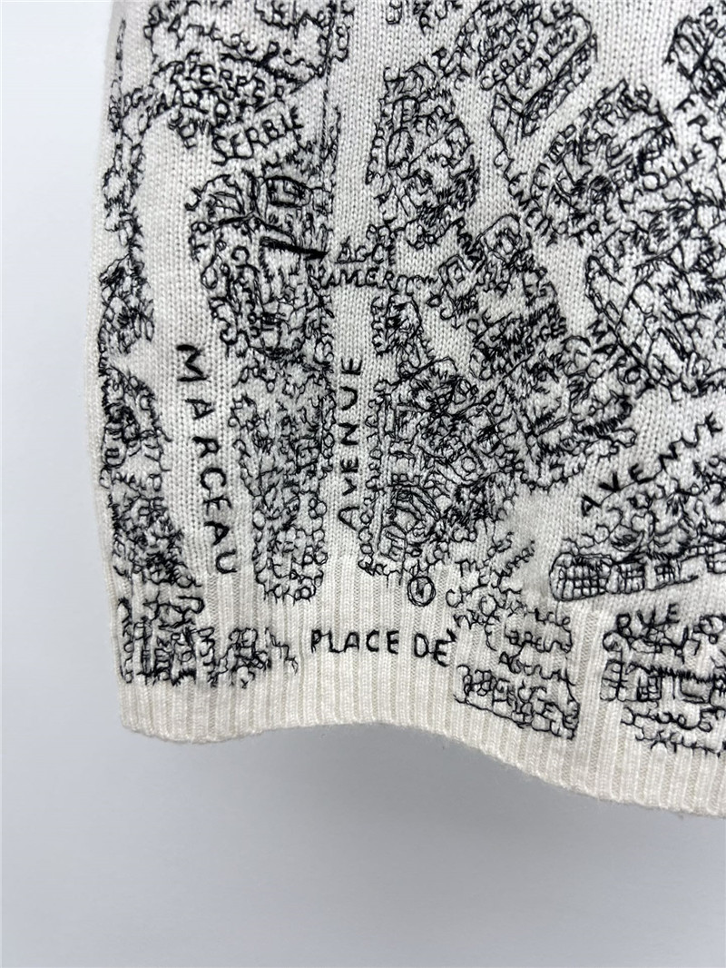 D10r paris map sweater replica d&g clothing