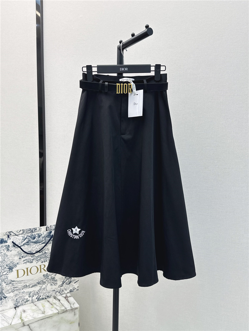 D10r letter belt decorated skirt replica d&g clothing