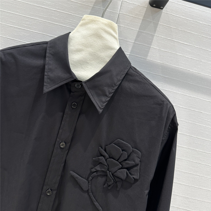Va1e*ntin0 cotton oversized shirt replica clothing sites