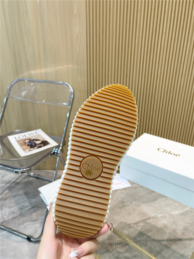 Chloé Rainbow Sneakers Red White