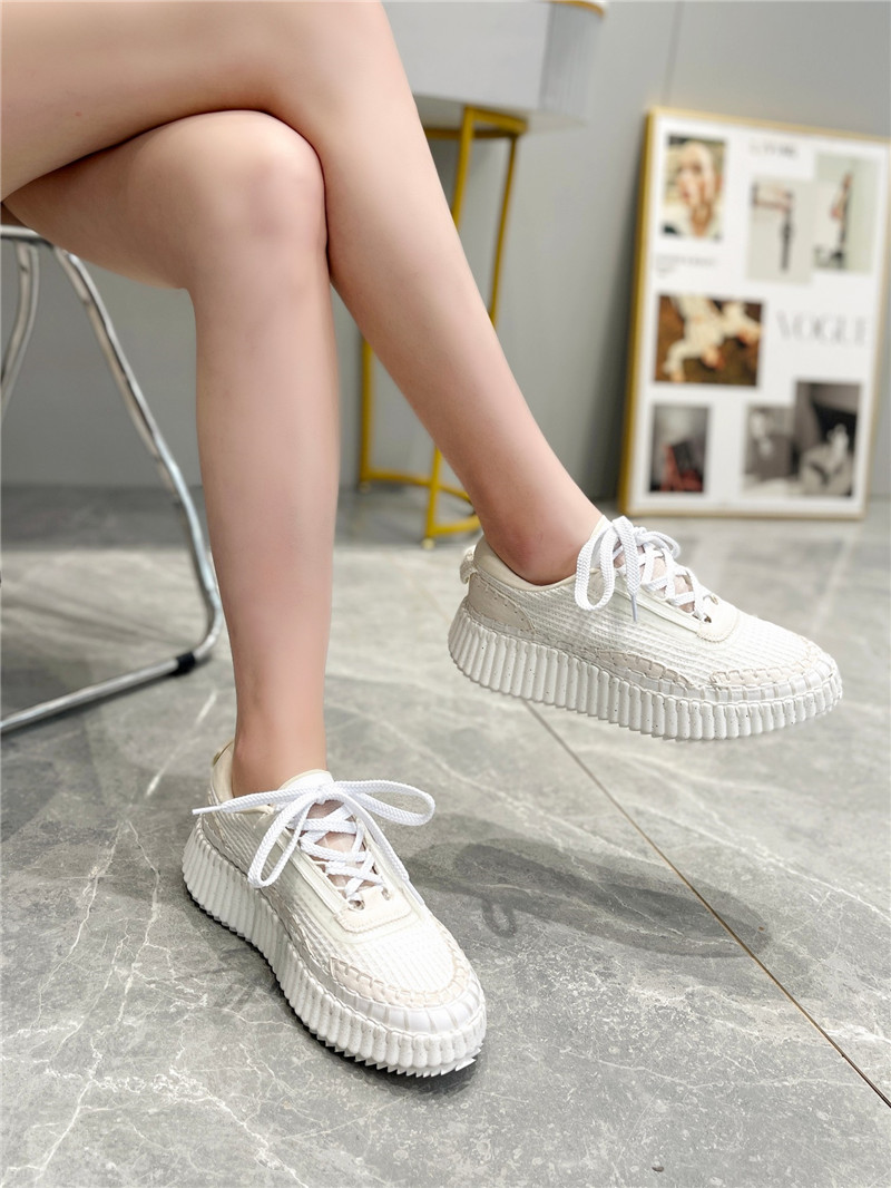 Chloé Rainbow Sneakers White
