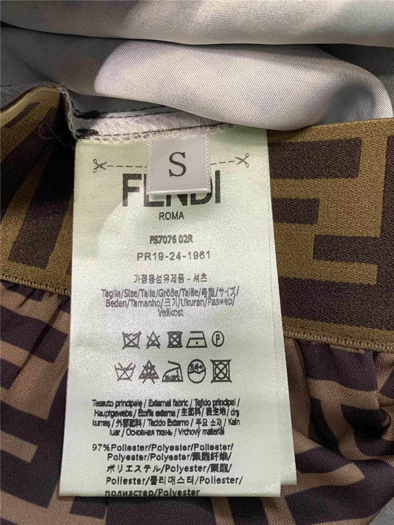 F**di straight elastic waist casual pants replica d&g clothing
