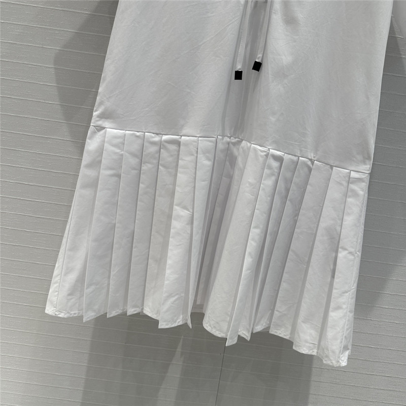 M1um1u shirt-style short-sleeved dress replica clothing