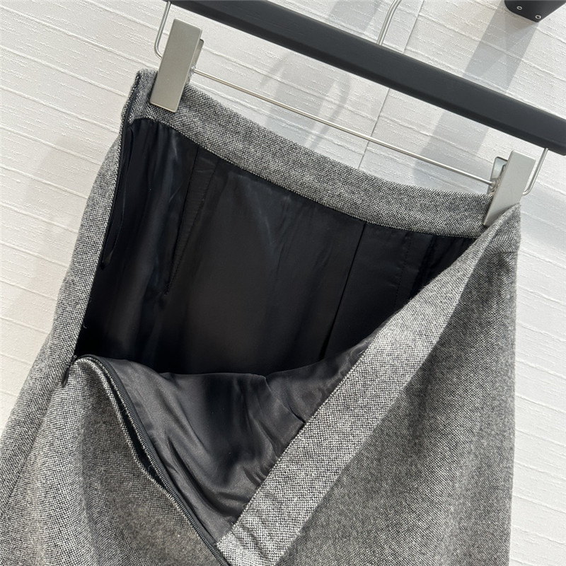dio grey long skirt replica clothing sites