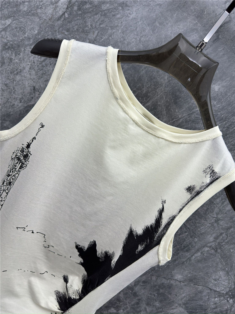 D10r irregular sleeveless vest replica designer clothes