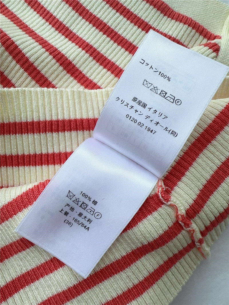 D10r halterneck knitted vest replica designer clothes