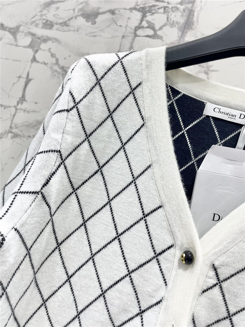 d10r D1am0nd knitted button cardigan replica clothing sites