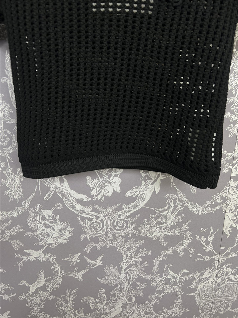 A1exa*der wang hollow knit short sleeve replicas clothes