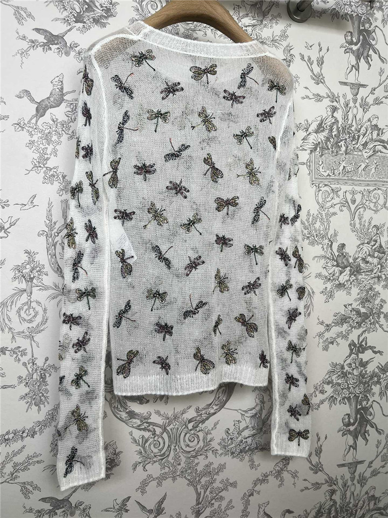 D10r embroidered knitted long sleeve replica d&g clothing
