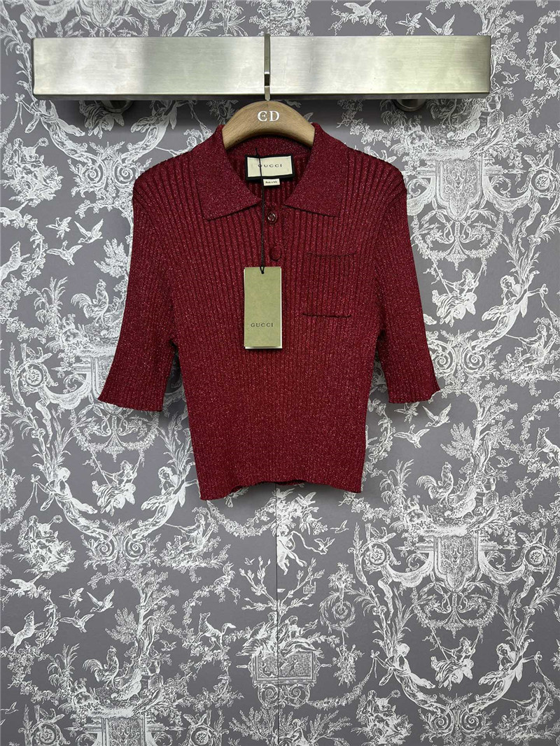 Gvc*1 half-open sleeve sweater replicas clothes