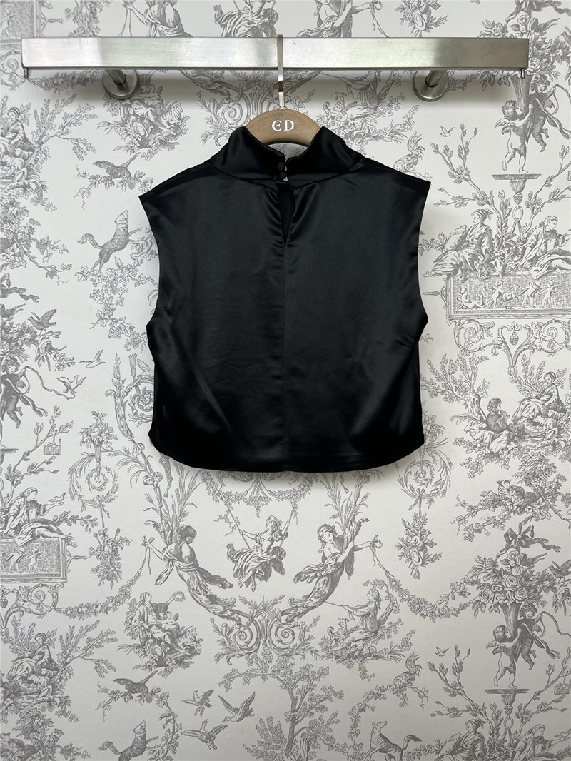 Y51 new pile collar acetate top replica designer clothes