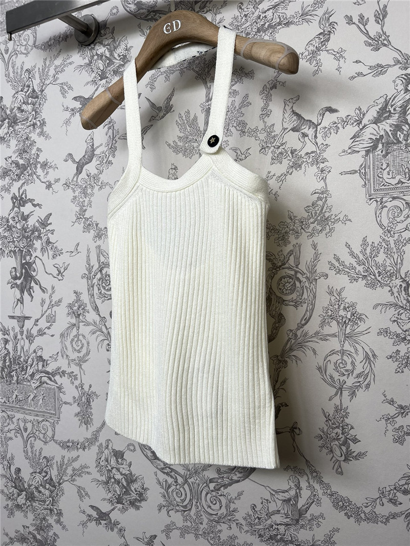 D10r halterneck knit top replica d&g clothing