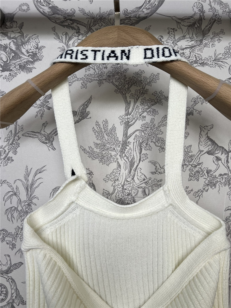 D10r halterneck knit top replica d&g clothing