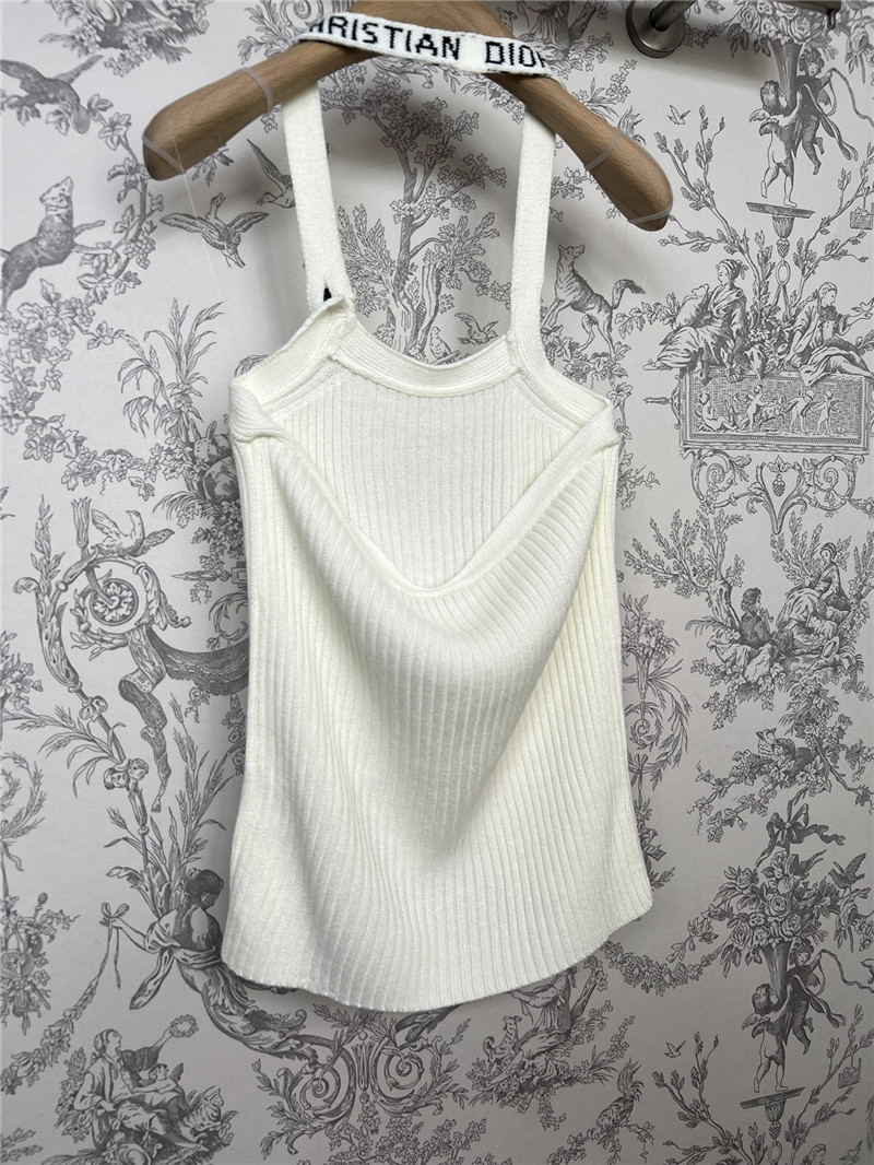 D10r halterneck knit top replica d&g clothing