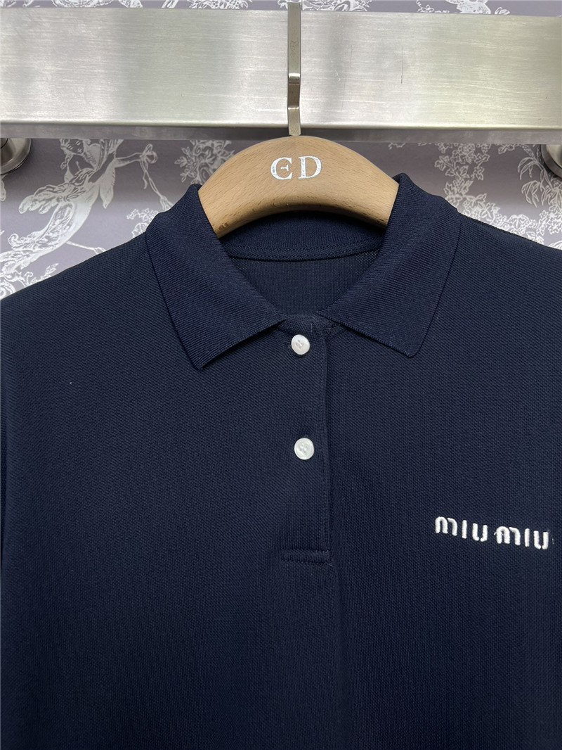 M1um1u new polo short sleeve replica d&g clothing