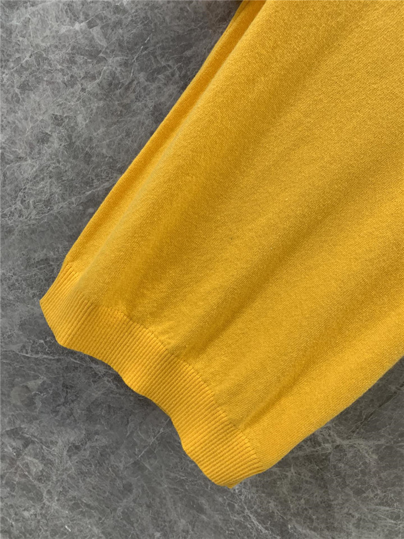 M1um1u jacquard knitted short-sleeved top replicas clothes