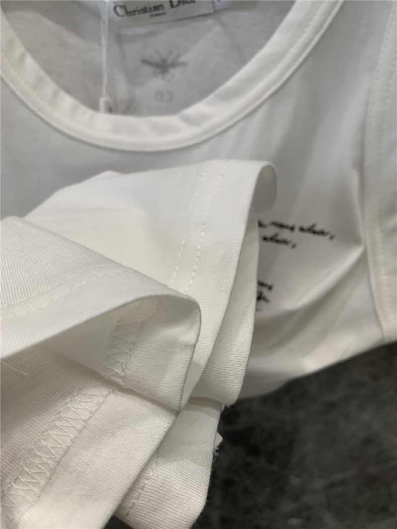 D10r love letter print vest replica clothing sites