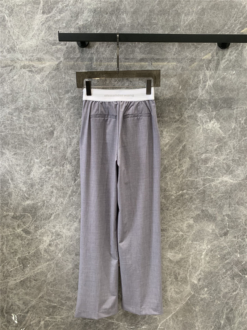 A1exa*der wang elastic high waist suit trousers replicas clothes