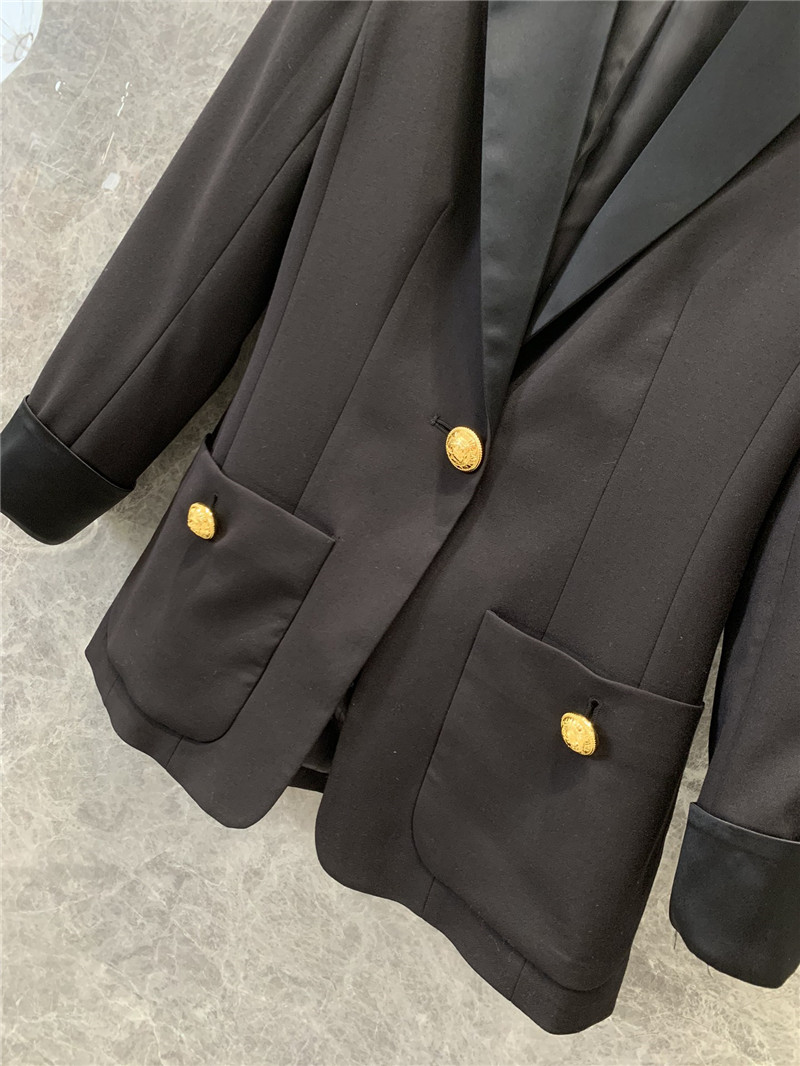 Balmain single button double pocket suit jacket replica clothes
