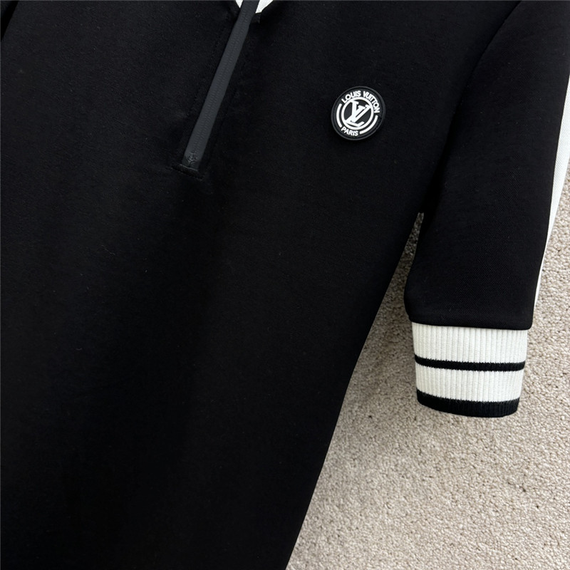 l0vis Vvtt0n lv half zip dress replica d&g clothing