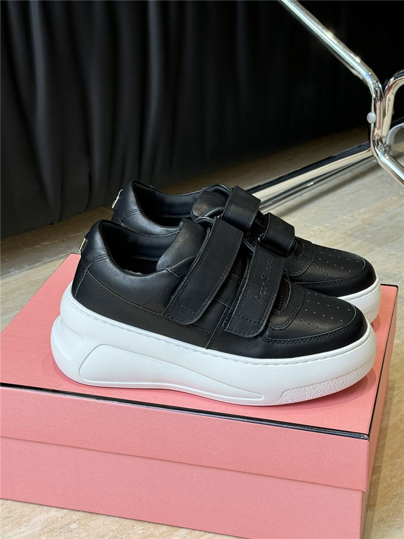 Acne Studios Platform Black Sneakers