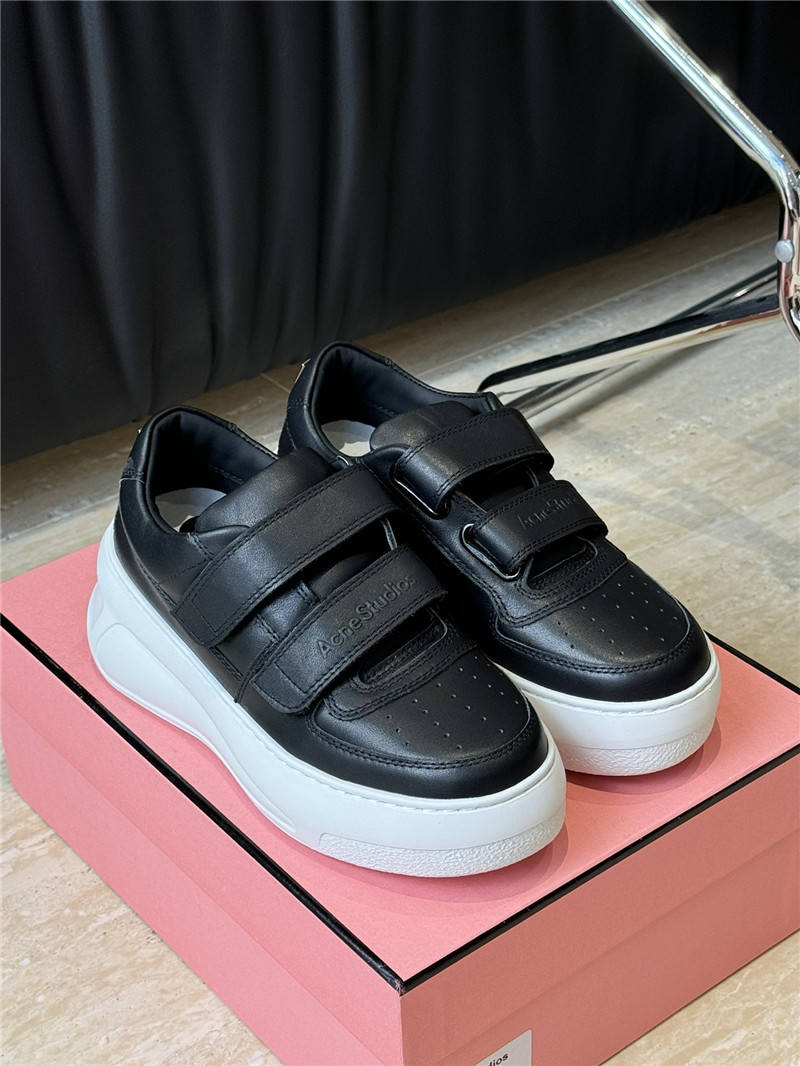 Acne Studios Platform Black Sneakers