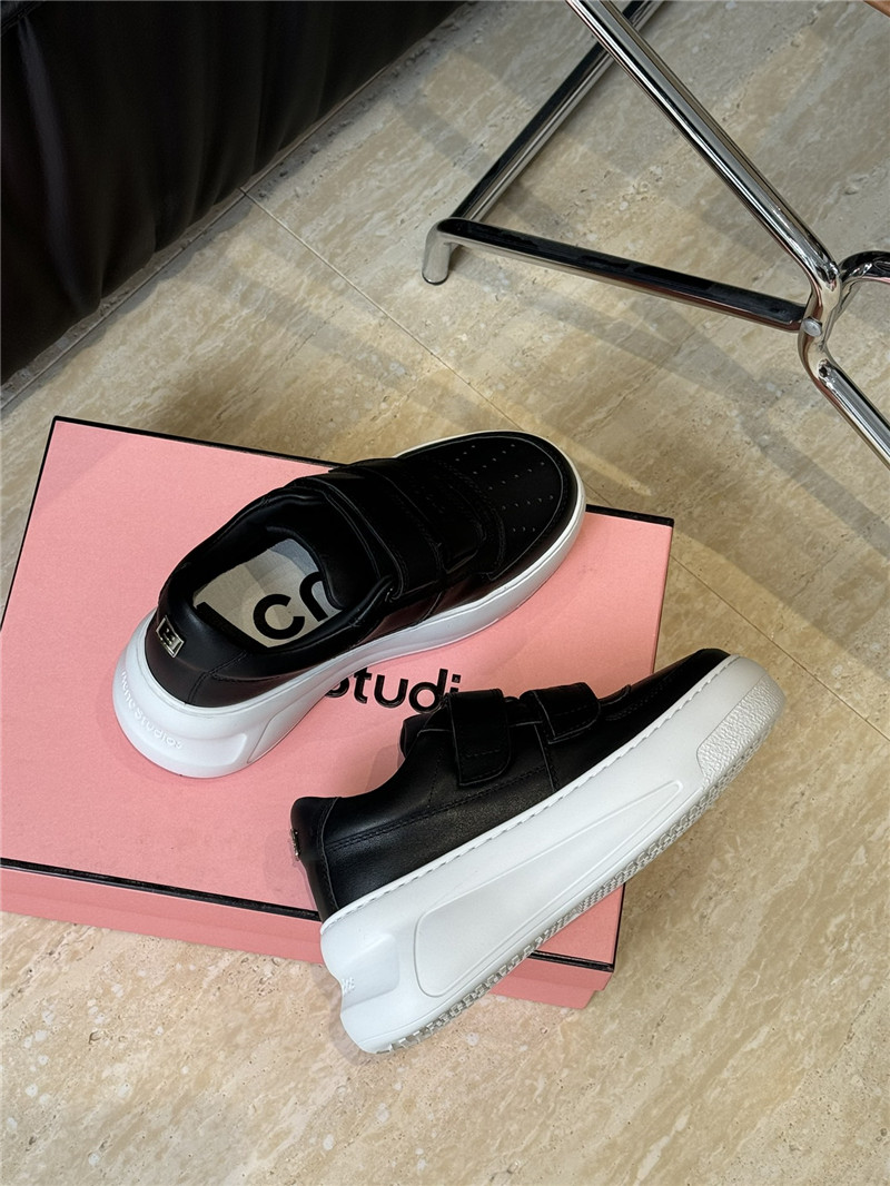Acne Studios Platform Black Sneakers