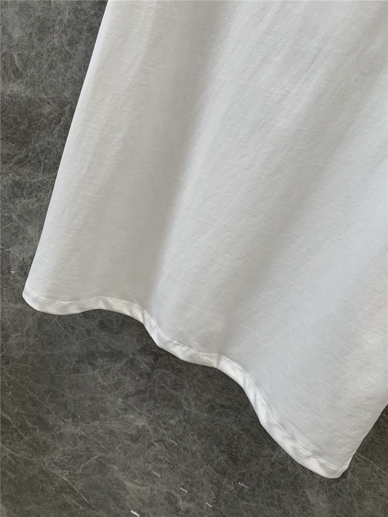 Gvc*1 embroidered round neck short-sleeved t-shirt replica clothes