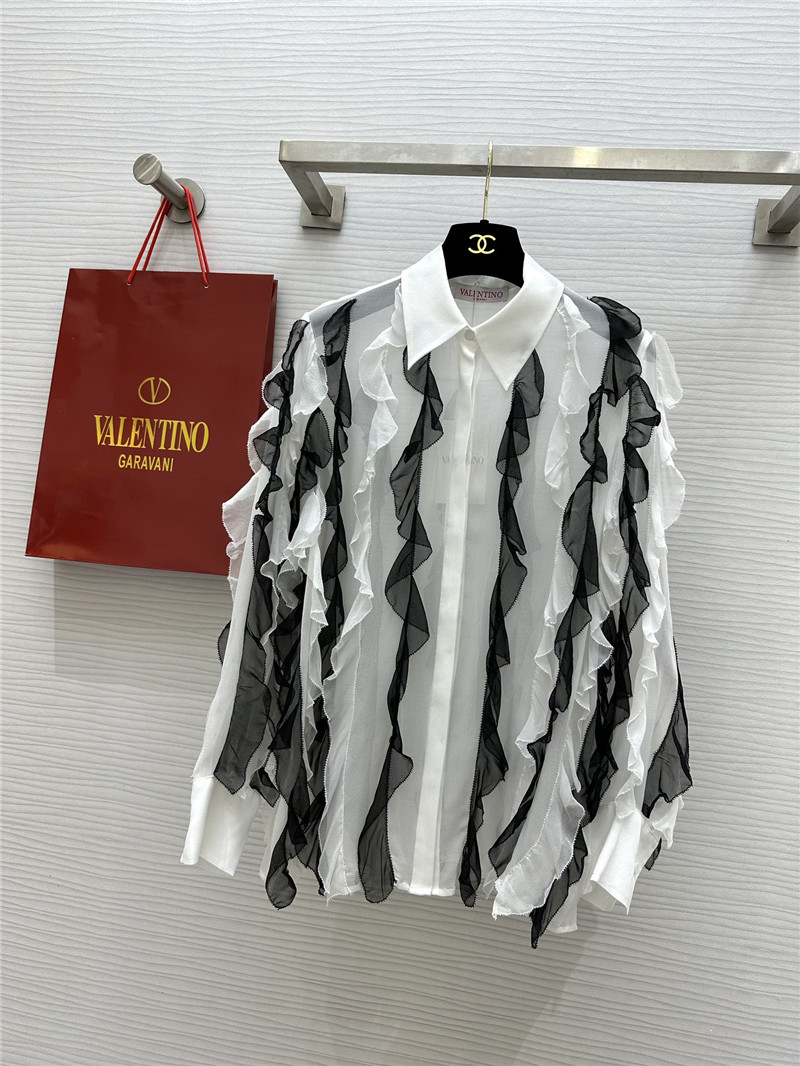 Va1e*ntin0 silk shirt replica d&g clothing