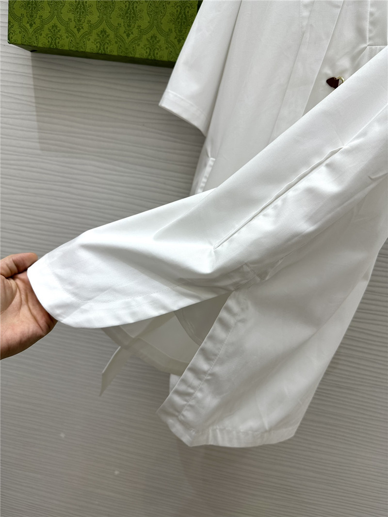 Gvc*1 wide sleeve ribbon shirt dress replica clothes
