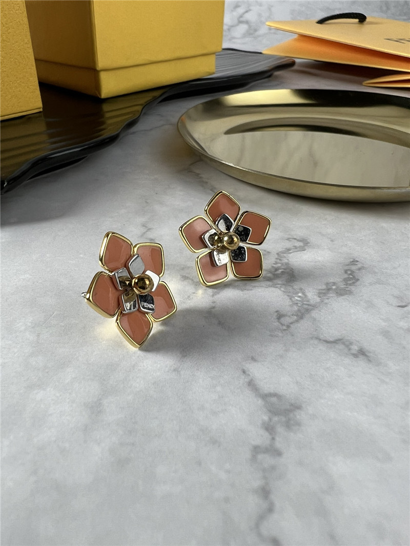 F**di new petal earrings