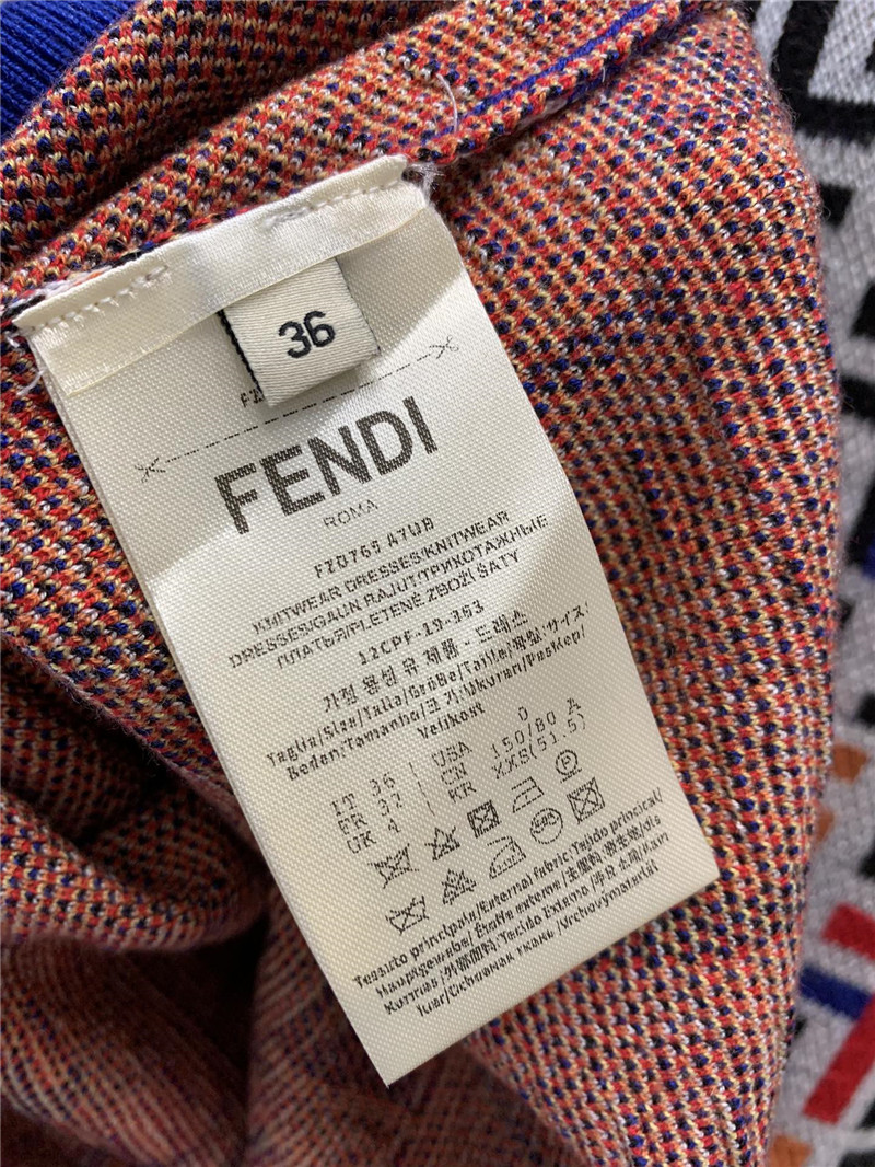 F**di logo colorful t-shirt