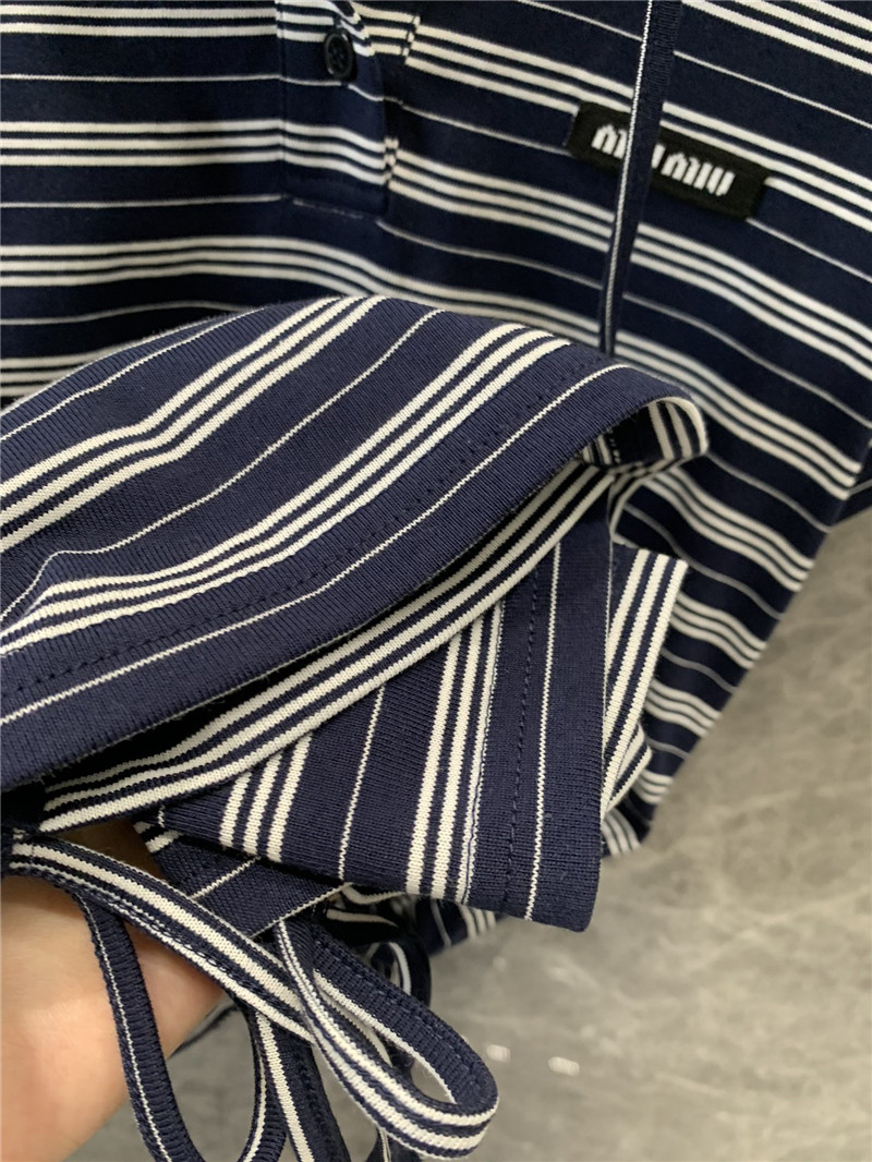 M1um1u drawstring slim dress replica d&g clothing