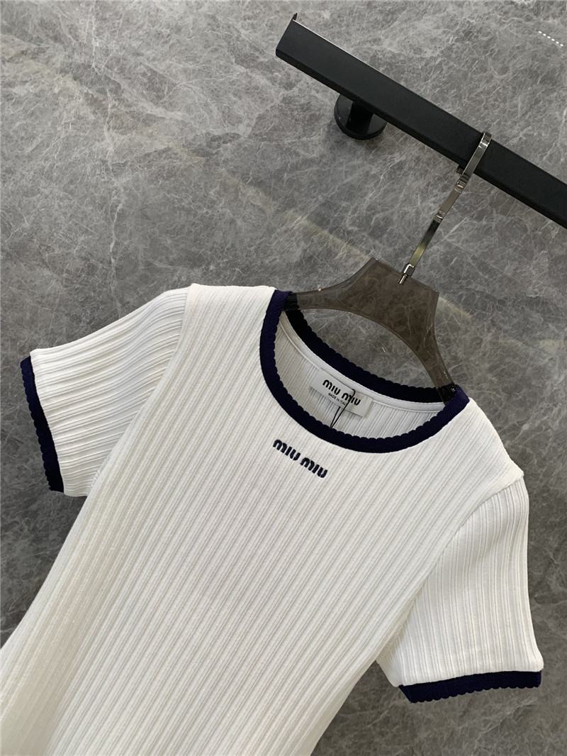 M1um1u short-sleeved t-shirt replica clothing sites