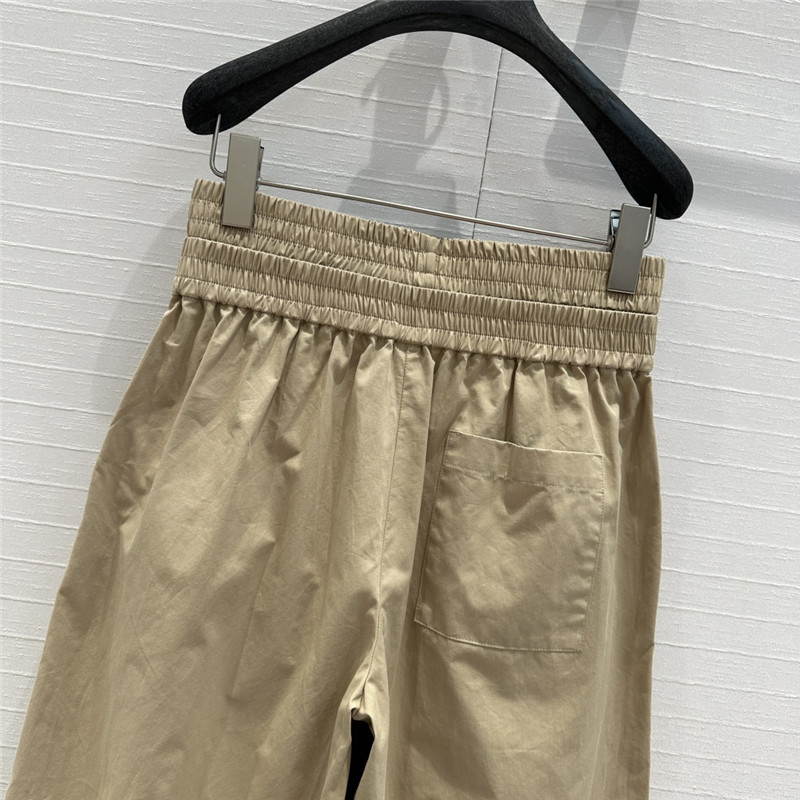 L0ew* cotton gabardine wide-leg trousers replica d&g clothing
