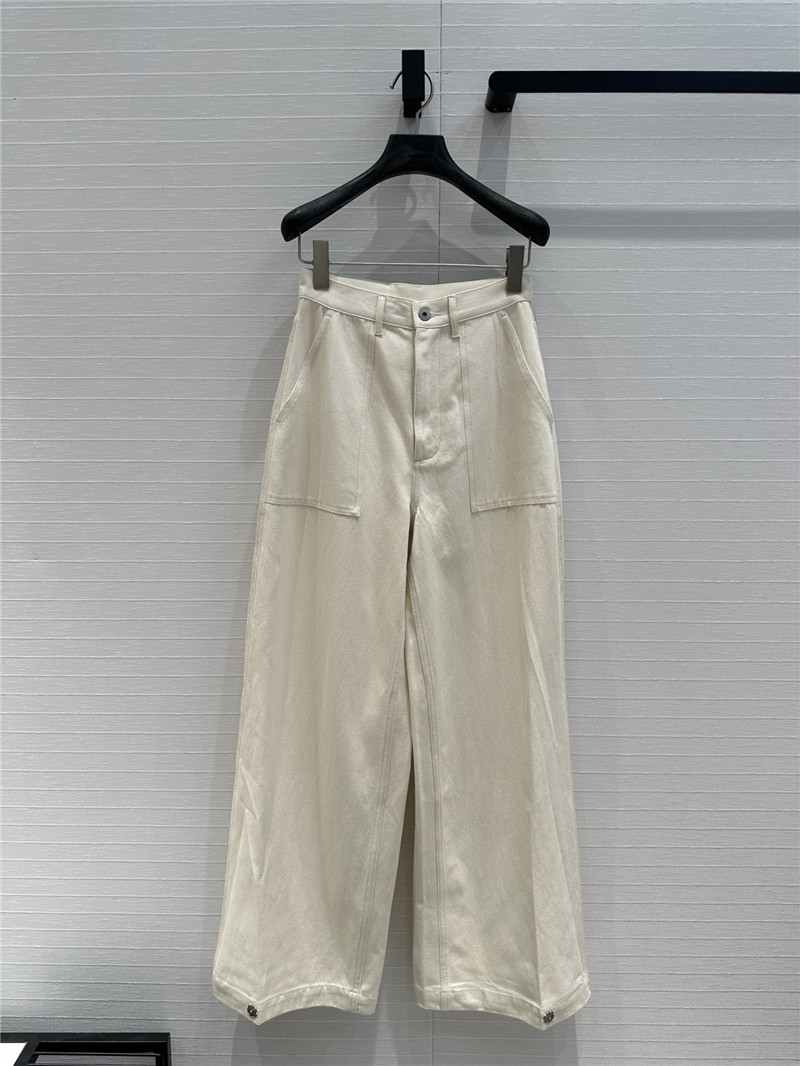 L0ew* original color linen lantern jeans replicas clothes