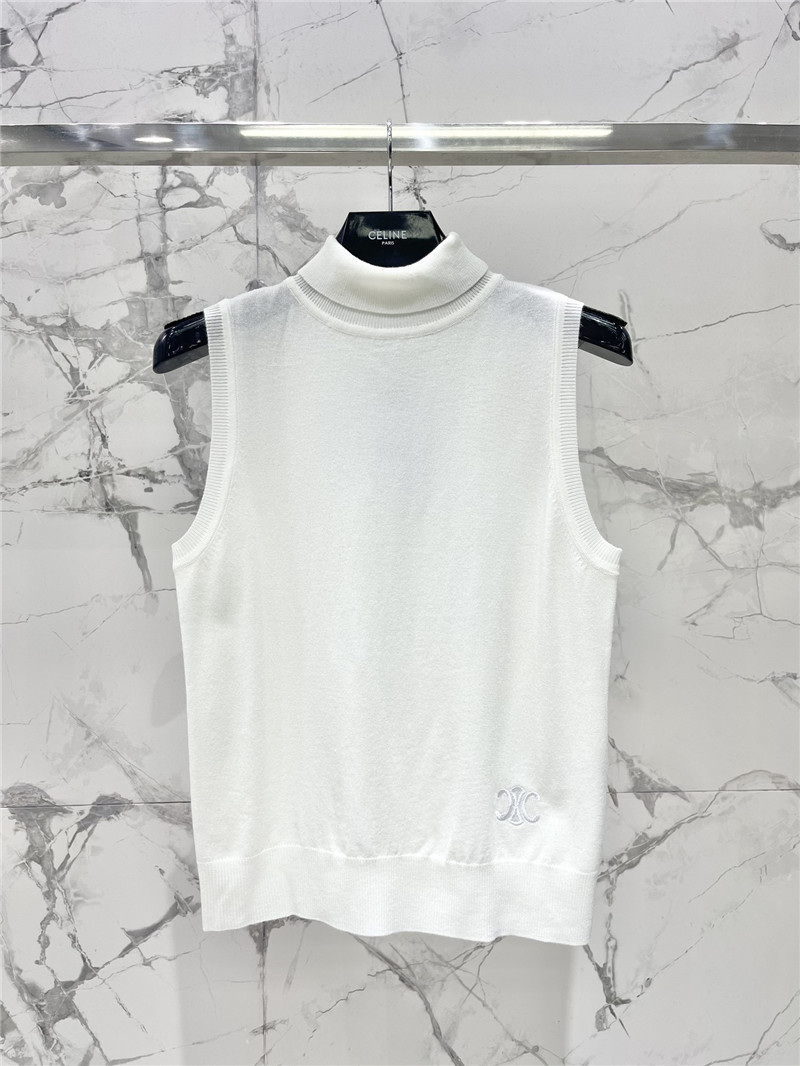 Ce1i*e sleeveless vest cheap replica designer clothes